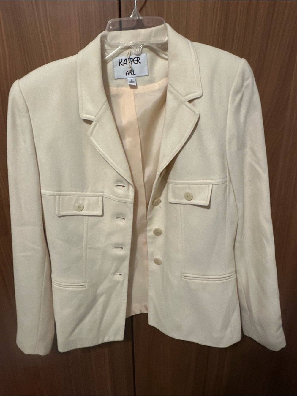 Kasper for A.S.L. Vintage Blazer & Pencil Skirt Set